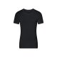 LIVERGY® Herren Feinripp-Unterziehshirts, 3 Stück (schwarz/runder Kragen, 6/L) - B-Ware neuwertig