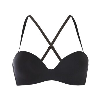 ESMARA® Damen Multiway-BH, bügellos bequem (Schwarz, 85C) - B-Ware neuwertig