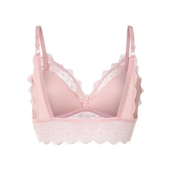 esmara® Damen Bustier, mit Spitze (Rosa, M(40/42)) - B-Ware neuwertig