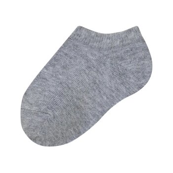 LUPILU® Kinder-Sneakersocken, 10 Paar, mit Bio-Baumwolle (rosa/creme/grau/navy, 19/22) - B-Ware neuwertig