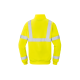 PARKSIDE PERFORMANCE® Herren Reflektierende Sweatjacke, mit YKK-Markenreißverschluss (Gelb, XXL (60/62)) - B-Ware neuwertig