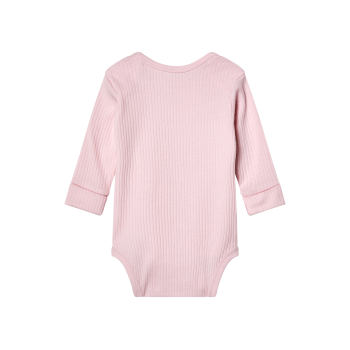 lupilu® Geripptes mitwachsendes Baby-Set, 2-teilig (Rosa, 62/68) - B-Ware neuwertig