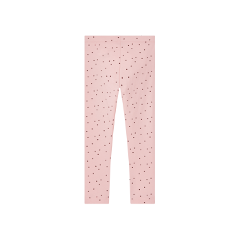 LUPILU® Kinder-Leggings, 3 Stück, mit hohem Baumwollanteil, 122/128, rosa/rose/burgunder - B-Ware neuwertig