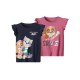 Spinmaster Kinder-T-Shirts, 2 Stück, Paw Patrol, 110/116, rosa/blau - B-Ware neuwertig