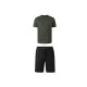 esmara Men Herren Pyjama (khaki/schwarz, 4XL (68/70)) - B-Ware neuwertig