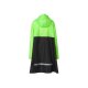 CRIVIT Regenponcho, mit reflektierenden Deko-Elementen (grün/schwarz, S/M) - B-Ware neuwertig