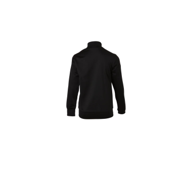 CRIVIT Kinder Trainingsjacke mit seitlichen Reißverschlusstaschen (Schwarz, 134/140) - B-Ware neuwertig
