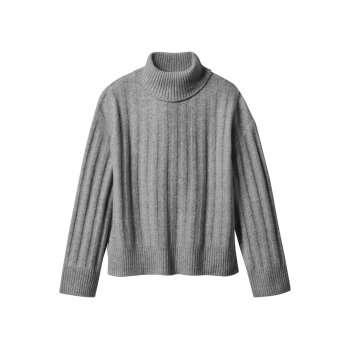 ESMARA® Damen Strickpullover (Grau, L(44/46)) - B-Ware neuwertig