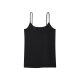 esmara® Damen Spaghettiträgerhemden, 3 Stück (Schwarz, XS(32/34)) - B-Ware neuwertig