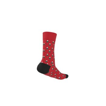 ESMARA® Herren Socken, 3 Paar (Schwarz/Rot, 43-46) - B-Ware neuwertig