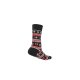 ESMARA® Herren Socken, 3 Paar (Schwarz/Rot, 43-46) - B-Ware neuwertig
