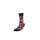 ESMARA® Herren Socken, 3 Paar (Schwarz/Rot, 43-46) - B-Ware neuwertig