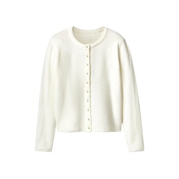 esmara® Cardigan Damen, M 38/40, weiß - B-Ware...