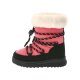 lupilu® Mädchen Winterstiefel, 25, schwarz/rosa - B-Ware neuwertig