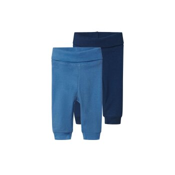lupilu® Baby Jogginghosen, 2 Stück (dunkelblau/blau, 86/92) - B-Ware neuwertig