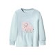 LUPILU® Kleinkinder-Plüschpyjama, 98/104, hellblau - B-Ware neuwertig