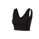 crivit Damen Sport Bustier Light Level, M 40/42, schwarz - B-Ware neuwertig