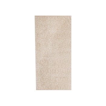 LIVARNO® Frottier-Duschtuch, 70 x 140 cm (Gemustert beige) - B-Ware neuwertig