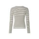 ESMARA® Damen Gerippter Strickpullover (Schwarz/weiß, L (44/46)) - B-Ware neuwertig