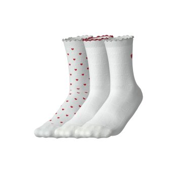 esmara® Damen Socken, 3 Paar (Weiß, 39-42) - B-Ware neuwertig