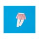 LUPILU® Kinder Tüllrock mit Leggings (Pink, 122/128) - B-Ware neuwertig