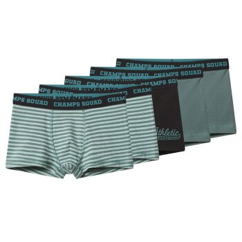 ESMARA® Kinder Boxer, 5 Stück (Grün, 158/164) - B-Ware neuwertig