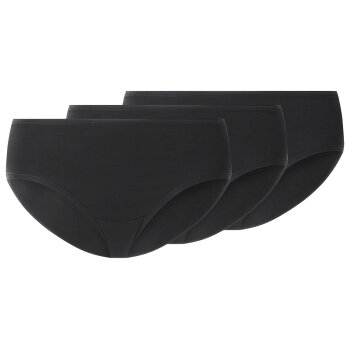 ESMARA® Damen Hipster, 3 Stück (Schwarz, M(40/42)) - B-Ware neuwertig