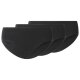ESMARA® Damen Hipster, 3 Stück (Schwarz, M(40/42)) - B-Ware neuwertig