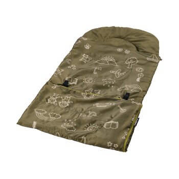 CRIVIT Kinder-Schlafsack (Grün) - B-Ware sehr gut
