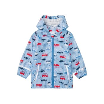 LUPILU® Baby Kleinkinder Matsch- und Buddeljacke, wind- und wasserdicht (Blau, 98/104) - B-Ware neuwertig
