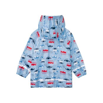LUPILU® Baby Kleinkinder Matsch- und Buddeljacke, wind- und wasserdicht (Blau, 98/104) - B-Ware neuwertig