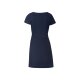 esmara® Kleid Damen, mit Rundhalsausschnitt (marine, L (44/46)) - B-Ware neuwertig