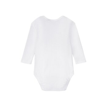 lupilu® Baby Body 5er, aus reiner Bio-Baumwolle (weiß, 74/80) - B-Ware neuwertig