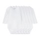 lupilu® Baby Body 5er, aus reiner Bio-Baumwolle (weiß, 74/80) - B-Ware neuwertig