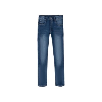 LIVERGY® Herren Jeans, Straight Fit, im 5-Pocket-Style (mittelblau, 50 (34/32)) - B-Ware neuwertig