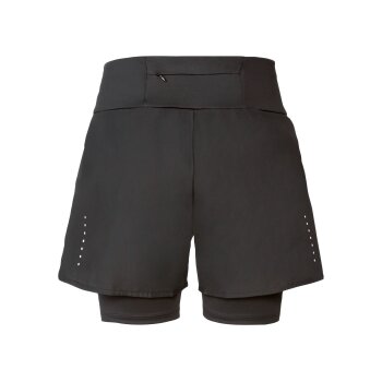 CRIVIT Damen Funktionsshorts, mit bequemen Gummizugbund (Schwarz, XS(32/34)) - B-Ware neuwertig