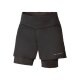 CRIVIT Damen Funktionsshorts, mit bequemen Gummizugbund (Schwarz, XS(32/34)) - B-Ware neuwertig