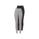 ESMARA® Damen-Leggings, 2 Stück, mit Baumwolle, M, schwarz/grau - B-Ware neuwertig