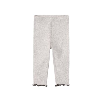 lupilu® Baby Ripp-Leggings, hoher Bio-Baumwollanteil, 3er Set (rot/grau/weiß, 50/56) - B-Ware neuwertig