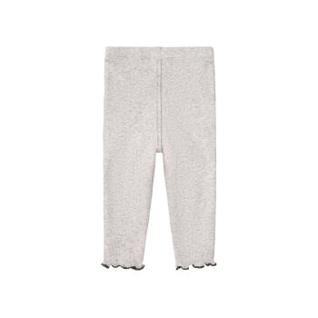 lupilu® Baby Ripp-Leggings, hoher Bio-Baumwollanteil, 3er Set (rot/grau/weiß, 50/56) - B-Ware neuwertig