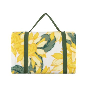 LIVARNO home Picknickdecke, isolierende Unterseite, 150 x 200 cm (Sonnenblume) - B-Ware neuwertig