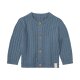 lupilu® Baby Strickjacke aus reiner Bio-Baumwolle (blau, 74/80) - B-Ware neuwertig