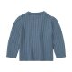 lupilu® Baby Strickjacke aus reiner Bio-Baumwolle (blau, 74/80) - B-Ware neuwertig