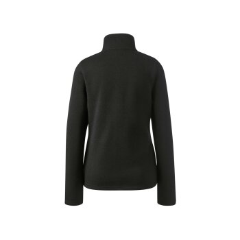 Rocktrail Damen Strickfleecejacke, mit Stehkragen (schwarz, L(44/46)) - B-Ware neuwertig