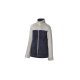 CRIVIT Kinder Fleecejacke, mit Stehkragen (navy/grau, 146/152) - B-Ware neuwertig