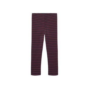 lupilu® Kinder Thermoleggings, 2 Stück, mit hohem Baumwollanteil (rot/navy, 122/128) - B-Ware neuwertig