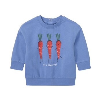 LUPILU® Baby Freizeitanzug, 2-teilig, mit Bio-Baumwolle (Blau, 74/80) - B-Ware neuwertig