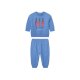 LUPILU® Baby Freizeitanzug, 2-teilig, mit Bio-Baumwolle (Blau, 74/80) - B-Ware neuwertig