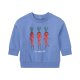 LUPILU® Baby Freizeitanzug, 2-teilig, mit Bio-Baumwolle (Blau, 74/80) - B-Ware neuwertig