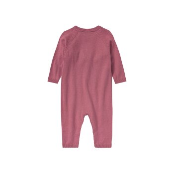 lupilu® Baby Strickoverall aus reiner Bio-Baumwolle (rosa, 80) - B-Ware neuwertig